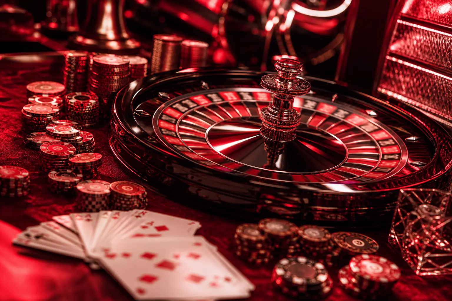 Ιστοσελίδα του Supabet Casino με κόκκινο θέμα